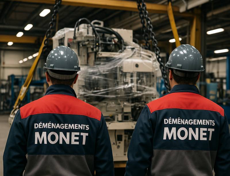 Déménageurs experts en manutention de machines-outils industrielles à Lyon 