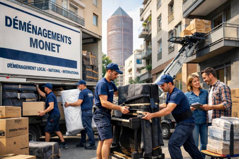 Déménageurs professionnels à Lyon 3 (69003)