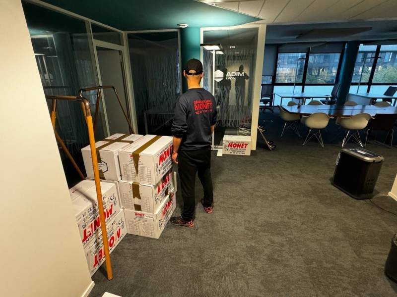 Déménagement Entreprise Brignais 69530 effectué par un professionnel du déménagement adhérent a la chambre syndicale du déménagement  