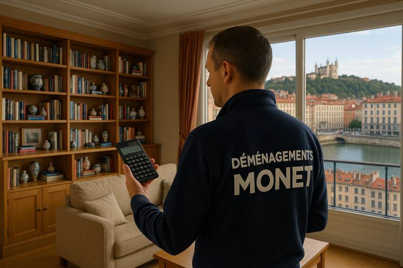 Calcul du volume d’un déménagement depuis Lyon