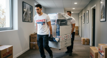 Notre zone d'activité pour ce service Fourniture de cartons, scotch et accessoires professionnels pour préparer votre déménagement à